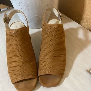 Women's Brown Slingback Sandals